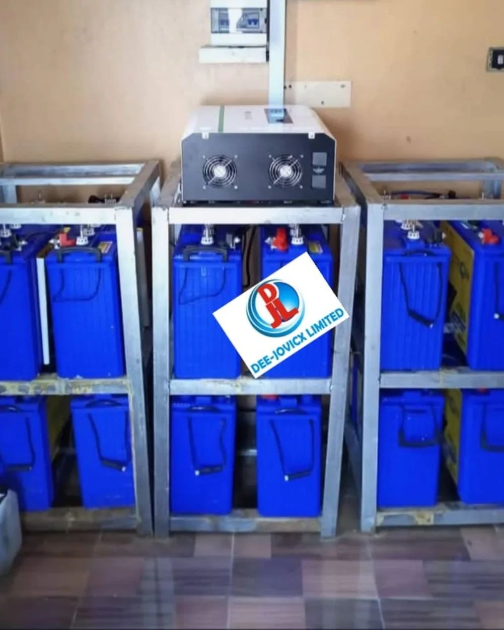 Well Arranged Tubular Batteries for our Client